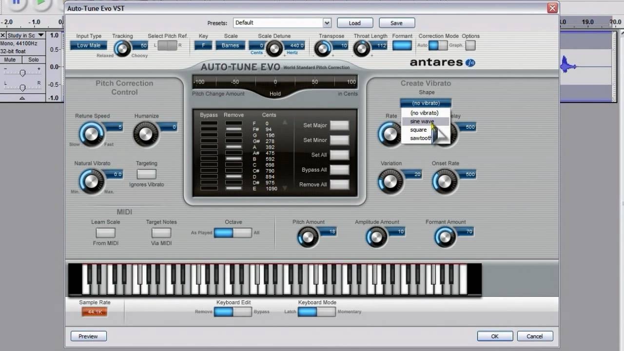 what autotune is compatible with cubase 5